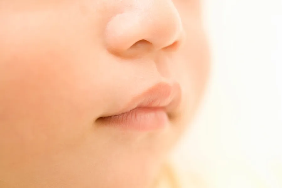 子供の口